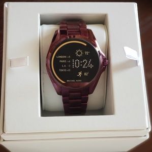 Michael Kors Bradshaw Smart Watch Purple